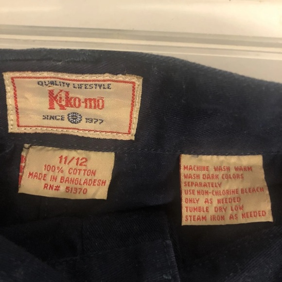 90’s Kiko-mo size 11/12 100% cotton light denim long column navy maxi skirt - Picture 4 of 12